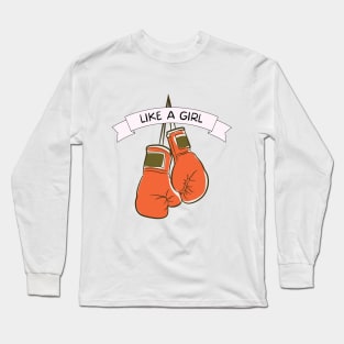 like a girl Long Sleeve T-Shirt